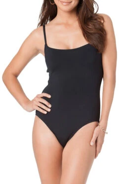 Chic Swimwear Shop 28 Anne Cole - Classic Moderate Leg Maillot One Piece Swimsuit