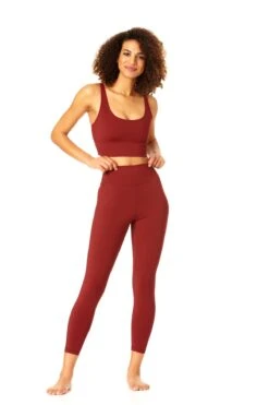 Anne Cole Active - Women's Scoop Bra Top -Chic Swimwear Shop 21MT115 21MB377 RUMDELIGHT 3209