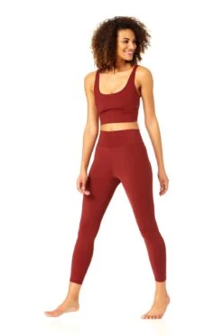 Anne Cole Active - Women's Scoop Bra Top -Chic Swimwear Shop 21MT115 21MB377 RUMDELIGHT 3218