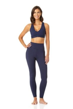 Anne Cole Active - Women's X Back Max Support Bra Top 23 Anne Cole Active - Women's X Back Max Support Bra Top -Chic Swimwear Shop 21MT116 21MB375 NEWNAVY 959