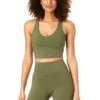Anne Cole Active - V Neck Crop Top 2 Anne Cole Active - V Neck Crop Top -Chic Swimwear Shop 21MT239 21MB378 GREENGOOSE 3787 ccexpress 1