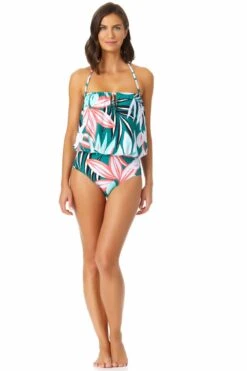 Anne Cole - Tunnel Blouson Bandeau One Piece Swimsuit 10 Anne Cole - Tunnel Blouson Bandeau One Piece Swimsuit -Chic Swimwear Shop 22MO09216 MULT 2714 d0a62a94 8a68 485d 980f f72d1fdeba8c