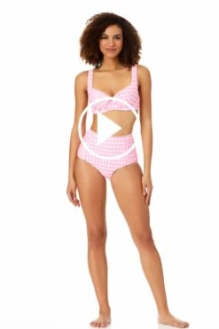 Anne Cole - Retro Underwire Bikini Swim Top -Chic Swimwear Shop 22MT10657 22MB33657 PINK 4 9fc4ff8b 43e3 4b5a a2f0 b80b3d321c82