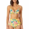 Anne Cole - V Wire Underwire Bikini Swim Top -Chic Swimwear Shop 22MT11013 22MB36013 MULT 1237 1