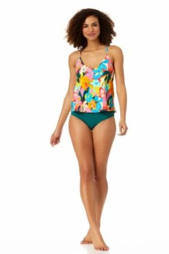 Anne Cole - Easy Triangle Tankini Top -Chic Swimwear Shop 22MT22412 MYMB36001 OCGR 2188 ccexpress