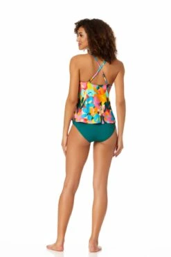 Anne Cole - Easy Triangle Tankini Top -Chic Swimwear Shop 22MT22412 MYMB36001 OCGR 2194 ccexpress