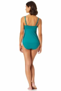 Anne Cole - Underwire Triangle Tankini 26 Anne Cole - Underwire Triangle Tankini -Chic Swimwear Shop 22MT23301 MYMB36001 OCGR 4283 ccexpress