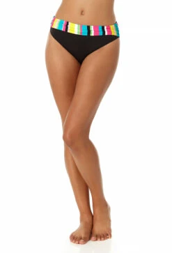 Anne Cole - Women's Printed Fold Over Bikini Bottom -Chic Swimwear Shop 23MB30284 MULT 1822