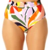 Anne Cole - Women's Soft Belted High Waist Bottom -Chic Swimwear Shop 23MB36910 MULT 685 1