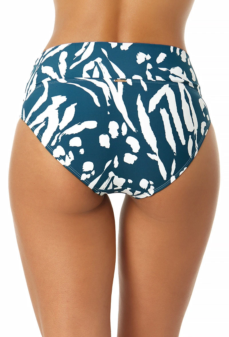 Anne Cole - Women's Soft Band Mid Rise Bikini Swim Bottom 4 Anne Cole - Women's Soft Band Mid Rise Bikini Swim Bottom - Image 2