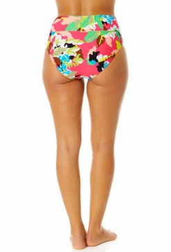 Anne Cole - Women's Side Ring Mid Rise Bikini Swim Bottom 9 Anne Cole - Women's Side Ring Mid Rise Bikini Swim Bottom -Chic Swimwear Shop 23MB38465 MULT 572