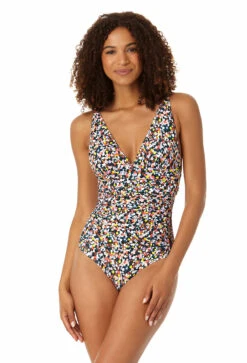 Anne Cole - Women's Soft Band Shirred One Piece Swimwsuit