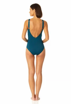 Anne Cole - Women's Mesh One Piece Swimsuit 11 Anne Cole - Women's Mesh One Piece Swimsuit -Chic Swimwear Shop 23MO03501 DSBL 0869