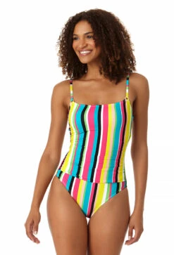 Anne Cole - Women's Shirred Lingerie Maillot One Piece Swimsuit