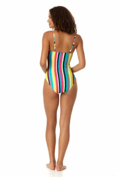 Anne Cole - Women's Shirred Lingerie Maillot One Piece Swimsuit 8 Anne Cole - Women's Shirred Lingerie Maillot One Piece Swimsuit -Chic Swimwear Shop 23MO05784 MULT 1872