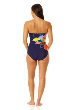 Anne Cole - Women's Classic Strapless One Piece Swimsuit -Chic Swimwear Shop 23MO09950 MULT 1281