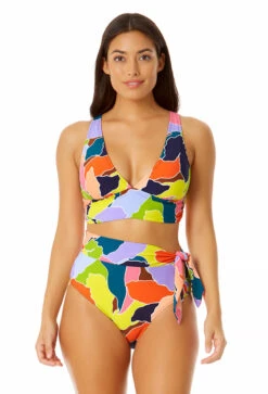 Anne Cole - Women's Soft Band Shirred Bralette Bikini Top