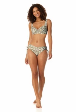 Anne Cole - Women's Retro Underwire Bikini Swim Top -Chic Swimwear Shop 23MT10659 MULT 23MB30059 MULT 0182