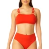 Anne Cole - Women's Ring Strap Bandeau Swim Top -Chic Swimwear Shop 23MT13201 SPCE 23MB37401 SPCE 850 1