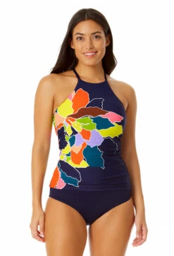 Anne Cole - Women's High Neck Tankini Top