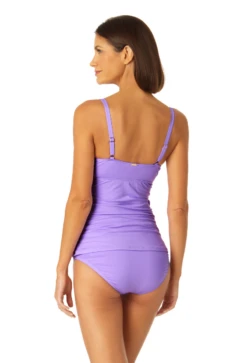 Anne Cole - Underwire Triangle Tankini 36 Anne Cole - Underwire Triangle Tankini -Chic Swimwear Shop 23MT23301 AME MYMB36001 AME 0356