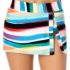 Anne Cole - Banded Side Slit Skirted Bottom -Chic Swimwear Shop AnneCole BandedSideSlitSkirtedBottom 583 21MB41386 MULT FRONT jpg