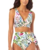 Anne Cole - Women's Halter Bikini Top 1 Anne Cole - Women's Halter Bikini Top -Chic Swimwear Shop AnneCole HalterBikiniTop 1086 22MT10497 MULT FRONT jpg