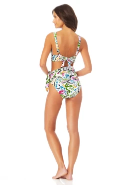 Anne Cole - Women's Halter Bikini Top -Chic Swimwear Shop AnneCole HalterBikiniTop 1095 22MT10497 MULT jpg