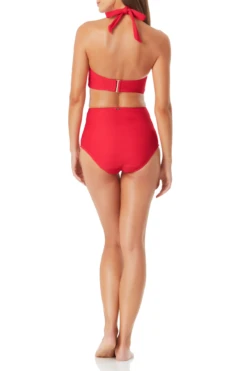 Anne Cole - Halter Strap Textured Bandeau Bikini Top -Chic Swimwear Shop AnneCole HalterStrapTexturedBandeauBikiniTop RED 1239 21MT18973.JPG cc430c31 5795 4647 95be 89adcdf9fa08