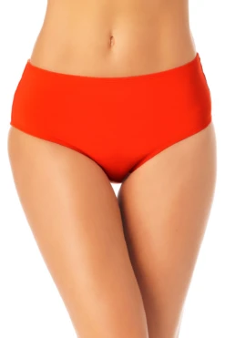 Anne Cole - Mid Rise Bikini Bottom 39 Anne Cole - Mid Rise Bikini Bottom -Chic Swimwear Shop AnneCole MidRiseBikiniBottom 2588 22MB34301 TRPRD FRONT jpg