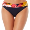 Anne Cole - Printed Foldover Bottom