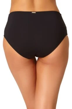 Anne Cole - Mid Rise Bikini Bottom 27 Anne Cole - Mid Rise Bikini Bottom -Chic Swimwear Shop AnneCole Resort Mid Rise Bikini Bottom 215 21MB34301 BLK BACK jpg