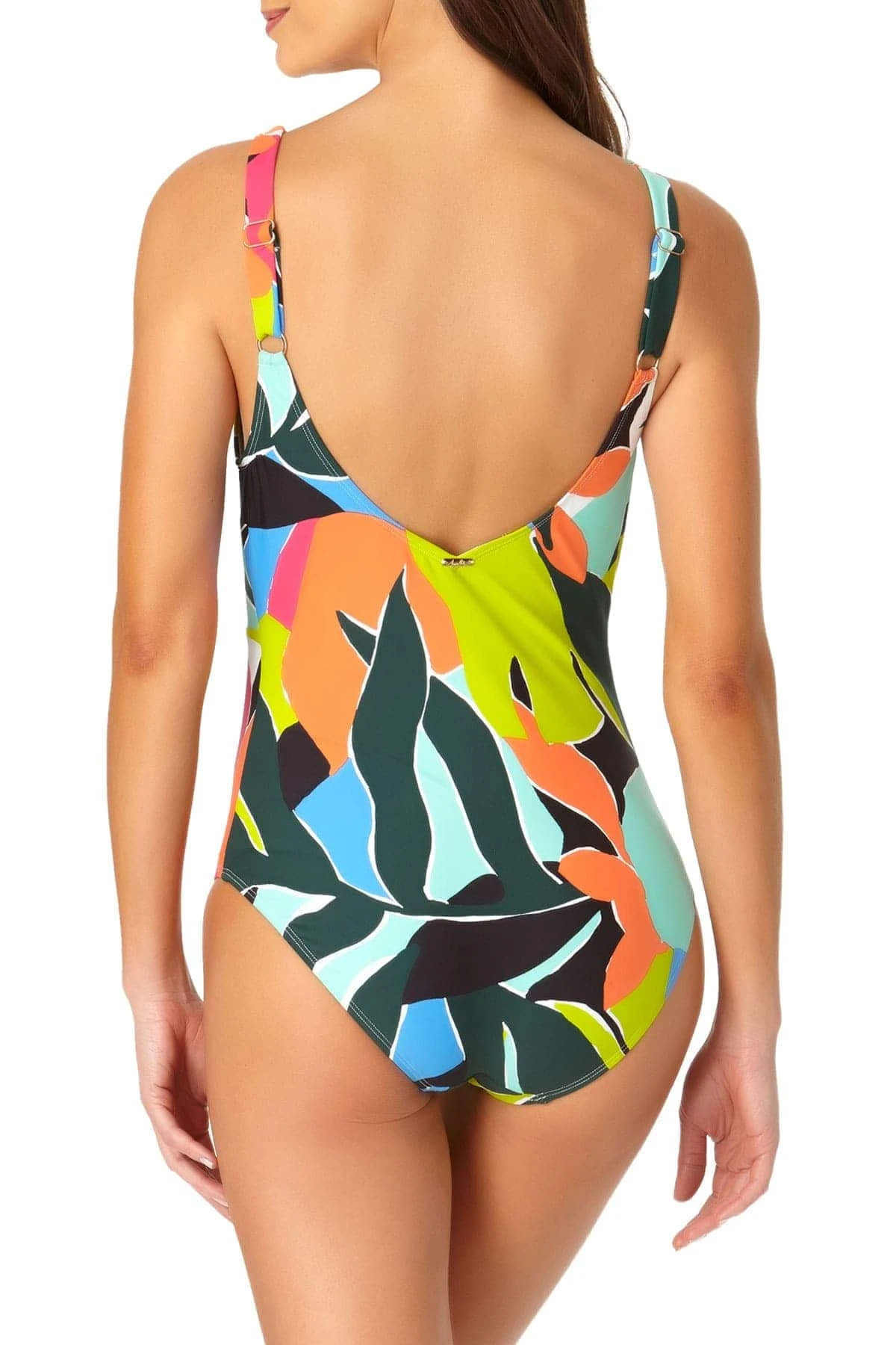 Anne Cole - Plunge Twist One Piece Swimsuit 4 Anne Cole - Plunge Twist One Piece Swimsuit - Image 2