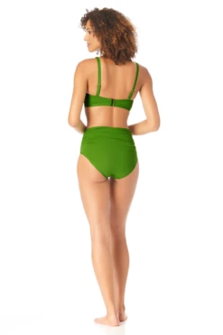 Anne Cole - Women's Hidden Underwire Bikini Swim Top -Chic Swimwear Shop AnneCole SurpliceHiddenUnderwireBikiniSwimTop 1571 22MT19901 GRGR jpg