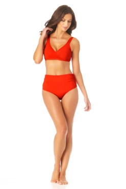 Anne Cole - Women's Hidden Underwire Bikini Swim Top -Chic Swimwear Shop AnneCole SurpliceHiddenUnderwireBikiniSwimTop 2787 22MT19901 TRPRD jpg