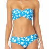 Anne Cole - Twist Front Lace Back Bandeau Bikini Top 2 Anne Cole - Twist Front Lace Back Bandeau Bikini Top -Chic Swimwear Shop AnneCole TwistFrontLaceBackBandeauBikiniTop 950 21MT17103 BLWH FRONT jpg