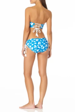 Anne Cole - Twist Front Lace Back Bandeau Bikini Top 14 Anne Cole - Twist Front Lace Back Bandeau Bikini Top -Chic Swimwear Shop AnneCole TwistFrontLaceBackBandeauBikiniTop 965 21MT17103 BLWH jpg