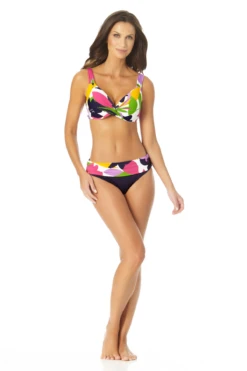 Anne Cole - Women's Underwire Twist Front Bikini Swim Top 16 Anne Cole - Women's Underwire Twist Front Bikini Swim Top -Chic Swimwear Shop AnneCole UnderwireTwistFrontBikiniSwimTop 1082 22MT10580 MULT jpg