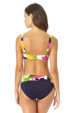 Anne Cole - Women's Underwire Twist Front Bikini Swim Top 15 Anne Cole - Women's Underwire Twist Front Bikini Swim Top -Chic Swimwear Shop AnneCole UnderwireTwistFrontBikiniSwimTop 1093 22MT10580MULT Back jpg