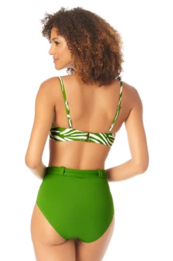 Anne Cole - Women's V Wire Underwire Bikini Swim Top 17 Anne Cole - Women's V Wire Underwire Bikini Swim Top -Chic Swimwear Shop AnneCole VWireUnderwireBikiniSwimTop 2424 22MT11064 GRN Back jpg