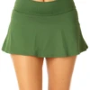 Anne Cole - Soft Band Skirted Swim Bottom -Chic Swimwear Shop MYMB41401 MOSS 1261 2