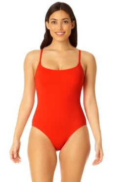 Chic Swimwear Shop 24 Anne Cole - Classic Lingerie Maillot One Piece Swimsuit