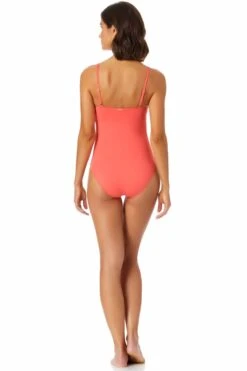Anne Cole - Shirred Lingerie Maillot One Piece -Chic Swimwear Shop MYMO05701 JCY 3