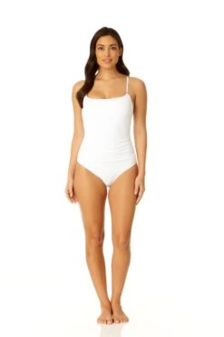 Anne Cole - Shirred Lingerie Maillot One Piece -Chic Swimwear Shop Myproject 47 f0371d05 af64 446d 906b 08a28066b332