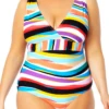 Anne Cole Plus - Over The Shoulder V Neck One Piece Swimsuit -Chic Swimwear Shop OverTheShoulderVNeckOnePieceSwimsuit 409 21PO02286 MULT FRONT.jpg Copy