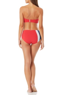 Anne Cole - Colorblock Bandeau Bikini Top 14 Anne Cole - Colorblock Bandeau Bikini Top -Chic Swimwear Shop anne cole color block bandeau back 1159 21MT19674