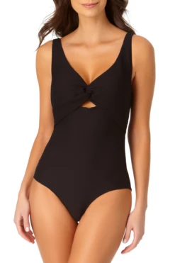 Anne Cole - Twist Front One Piece