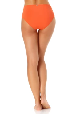 Anne Cole - Mid Rise Bikini Bottom 33 Anne Cole - Mid Rise Bikini Bottom -Chic Swimwear Shop anne cole live in color mid rise bikini bottom ORG back 2101 21MB34301