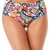 Anne Cole - Ring Belted High Waist Bikini Bottom 1 Anne Cole - Ring Belted High Waist Bikini Bottom -Chic Swimwear Shop anne cole watercolor paisley ring belt high waist bikini bottom front crop 053 21MB35195